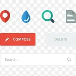 网页设计元素 免费PNG素材