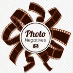 照相机胶片设计元素 PNG素材下载