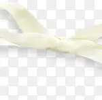 白色蝴蝶结  白色飘带 白色丝带png素 PNG素材下载