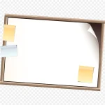 卡通白色框 免费PNG素材