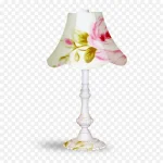 2017白色台灯 透明背景PNG