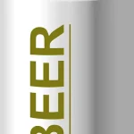 白色啤酒罐子 PNG素材下载