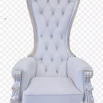 白色椅子 透明背景PNG