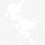 白色圆点 免费PNG素材