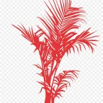 矢量红色植物 PNG素材下载