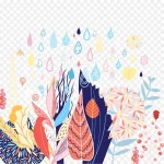 植物装饰手绘 PNG素材下载