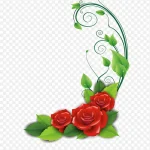 矢量花藤植物 免费PNG素材