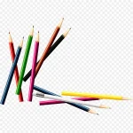 彩色铅笔 高清PNG