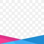 彩色边纹 免费PNG素材