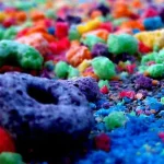 彩色石环 PNG素材下载