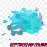 彩色水墨 透明背景PNG