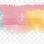 彩色水墨 免费PNG素材