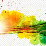 彩色喷漆 高清PNG