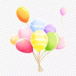 彩色气球图片 高清PNG