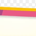 彩色飘带 免费PNG素材