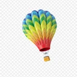 彩色气球 高清PNG