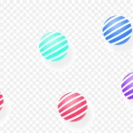 彩色糖果 免费PNG素材