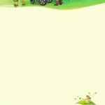 卡通背景 PNG素材下载