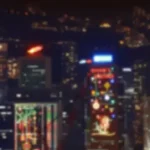 夜晚城市背景 透明背景PNG