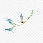 童话故事背景图案 免费PNG素材