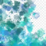 绿色渲染背景 高清PNG