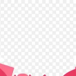 粉色边框装饰 免费PNG素材