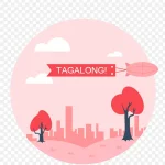 粉色风景 PNG素材下载