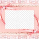 粉色边框素材 免费PNG素材