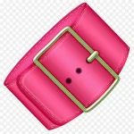 粉色腰带 免费PNG素材