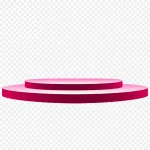 粉色舞台 高清PNG