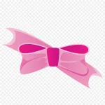 粉色蝴蝶结 高清PNG