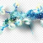 创意花卉图片国画花卉素材 高清PNG