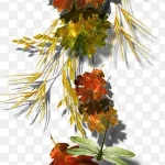 花卉图案花卉背景素材 PNG素材下载