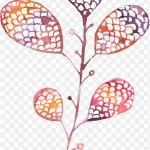 花卉插画国画花卉素材 免费PNG素材