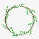 花卉标签绿植花卉 透明背景PNG