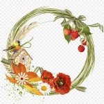 水彩花卉国画花卉素材 PNG素材下载