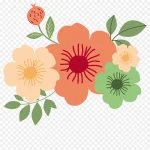 水彩花卉手绘花卉素材 高清PNG