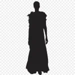 时尚女性剪影 高清PNG