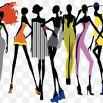 时尚男女素材 透明背景PNG