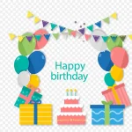 卡通生日庆祝 高清PNG