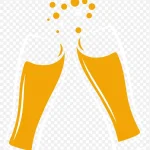 庆祝举杯 透明背景PNG