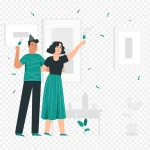 庆祝活动插画 PNG素材下载