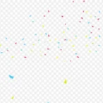 庆祝的彩带漂浮 免费PNG素材