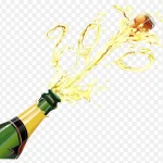 庆祝啤酒 PNG素材下载