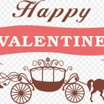 情人节庆祝卡纸 PNG素材下载