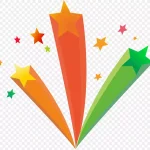 星星庆祝高兴 免费PNG素材