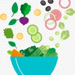 蔬菜美食 透明背景PNG