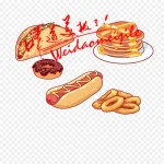 中国美食 高清PNG