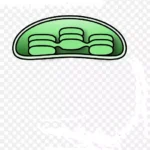 线粒体剪贴画 透明背景PNG