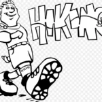 户外徒步运动剪贴画 透明背景PNG